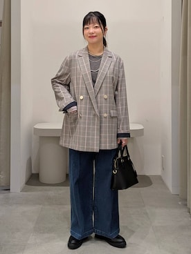 suzuyuuさん（レディース・159cm）の冬コーディネート