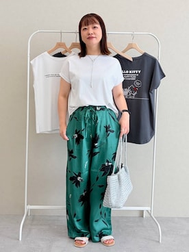 suzuyuuさん(レディース・159cm)の夏コーディネート