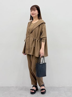 「Elura（エルーラ）のアイテム」を使った、suzuyuuさん（レディース・159cm）の春コーディネート