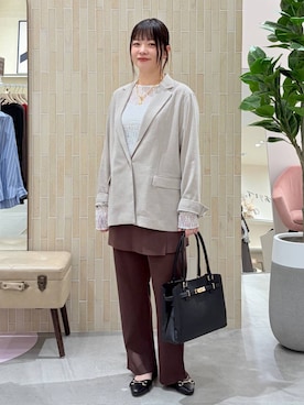 suzuyuuさん(レディース・159cm)の春コーディネート