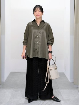 「アイテム（パンプス）」を使った、suzuyuuさん（レディース・159cm・40代）の夏コーディネート