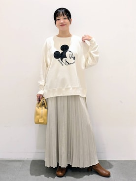 「アイテム（カチューシャ）」を使った、suzuyuuさん（レディース・159cm）の秋コーディネート
