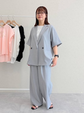 suzuyuuさん（レディース・159cm）の夏コーディネート