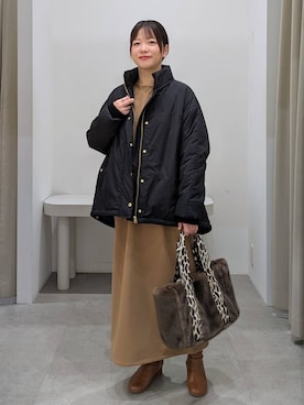 「アイテム（ワンピース）」を使った、suzuyuuさん（レディース・159cm・40代）の冬コーディネート