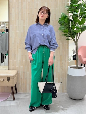 「Elura（エルーラ）のアイテム」を使った、suzuyuuさん（レディース・159cm）の春コーディネート