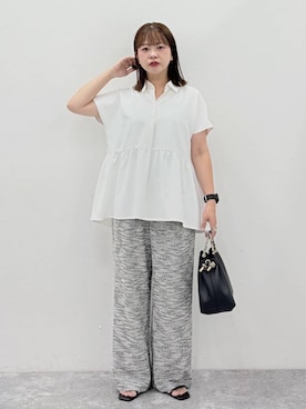 suzuyuuさん（レディース・159cm）の夏コーディネート