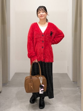 「アイテム（ボストンバッグ）」を使った、suzuyuuさん（レディース・159cm・40代）の秋コーディネート
