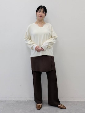 suzuyuuさん（レディース・159cm）の冬コーディネート