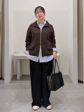 suzuyuuさん（レディース・159cm）の冬コーディネート