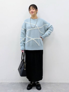 「アイテム（ハンドバッグ）」を使った、suzuyuuさん（レディース・159cm・40代）の冬コーディネート