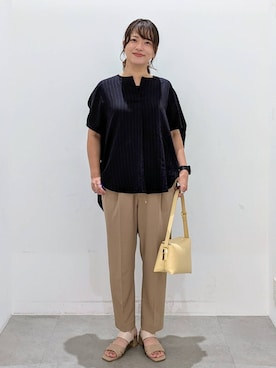 「若見え」｜suzuyuuさん（レディース・159cm）の夏コーディネート