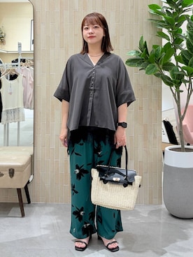 suzuyuuさん（レディース・159cm）の夏コーディネート