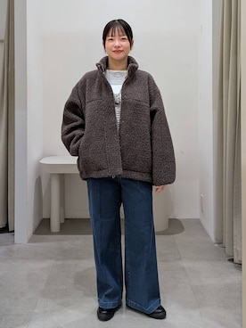 suzuyuuさん（レディース・159cm）の冬コーディネート