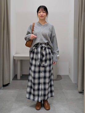 suzuyuuさん（レディース・159cm）の冬コーディネート
