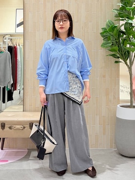 「Elura（エルーラ）のアイテム」を使った、suzuyuuさん（レディース・159cm）の春コーディネート