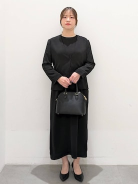 「アイテム（ワンピース）」を使った、suzuyuuさん（レディース・159cm・40代）の春コーディネート