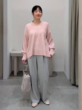 「アイテム（パンプス）」を使った、suzuyuuさん（レディース・159cm・40代）の冬コーディネート