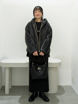 「アイテム（ブルゾン）」を使った、suzuyuuさん（レディース・159cm・40代）の秋コーディネート