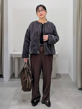 suzuyuuさん（レディース・159cm）の冬コーディネート