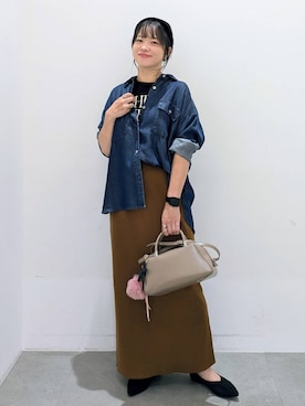 「アイテム（財布/小物）」を使った、suzuyuuさん（レディース・159cm・40代）の夏コーディネート