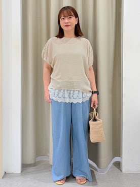 suzuyuuさん(レディース・159cm)の夏コーディネート