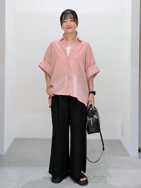 「アイテム（キャミソール）」を使った、suzuyuuさん（レディース・159cm・40代）の夏コーディネート