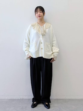 「アイテム（パンプス）」を使った、suzuyuuさん（レディース・159cm・40代）の冬コーディネート