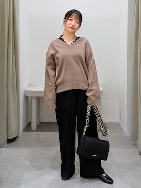 suzuyuuさん（レディース・159cm）の冬コーディネート