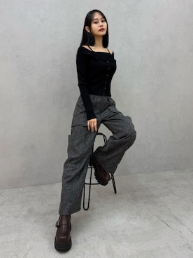 ELENさん（レディース・166cm）の冬コーディネート