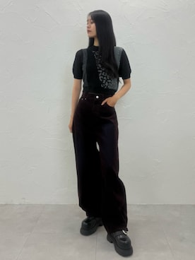 「MURUA（ムルーア）のアイテム（その他シューズ）」を使った、ELENさん（レディース・166cm）の夏コーディネート