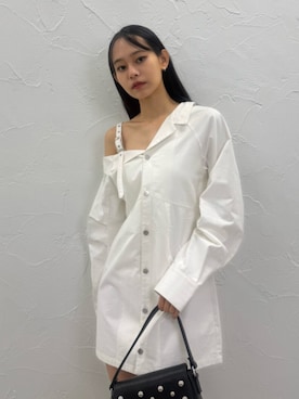 「MURUA（ムルーア）のアイテム（ワンピース/ドレス）」を使った、ELENさん（レディース・166cm）の夏コーディネート