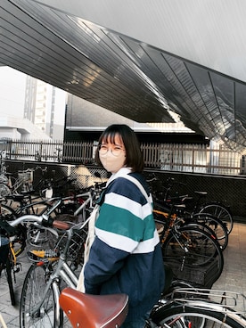 「アイテム（メガネ）」を使った、hetong22さん（レディース・154cm・30代）の秋コーディネート