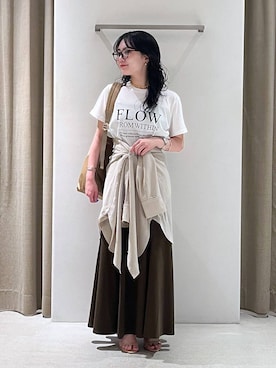 「アイテム（バックパック/リュック）」を使った、りりなさん（レディース・153cm・20代）の夏コーディネート