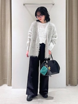 「アイテム（キーホルダー）」を使った、りりなさん（レディース・153cm・20代）の秋コーディネート