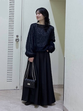 「MILOS（ミロス）のアイテム」を使った、りりなさん（レディース・153cm）の秋コーディネート