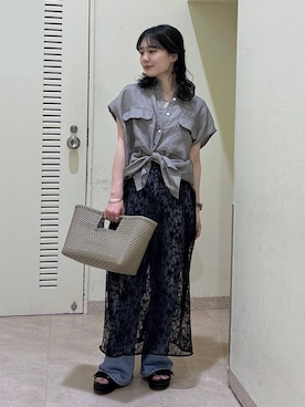 りりなさん（レディース・153cm）の夏コーディネート