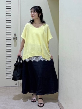 りりなさん(レディース・153cm)の夏コーディネート