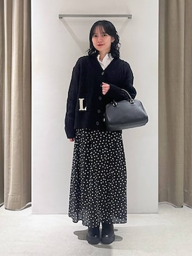 「BARNYARDSTORM」｜りりなさん（レディース・153cm）の秋コーディネート