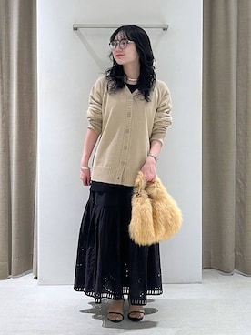 「アイテム（チョーカー）」を使った、りりなさん（レディース・153cm・20代）の夏コーディネート