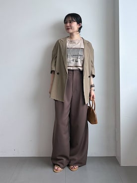 りりなさん(レディース・153cm)の夏コーディネート