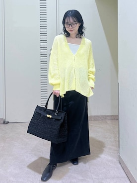 「COTTO（コトゥー）のアイテム」を使った、りりなさん（レディース・153cm）の春コーディネート