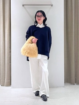 「LE VERNIS（ル・ベルニ）のアイテム」を使った、りりなさん（レディース・153cm）の冬コーディネート