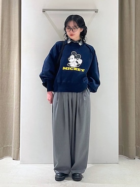 「BARNYARDSTORM（バンヤードストーム）のアイテム」を使った、りりなさん（レディース・153cm）の冬コーディネート