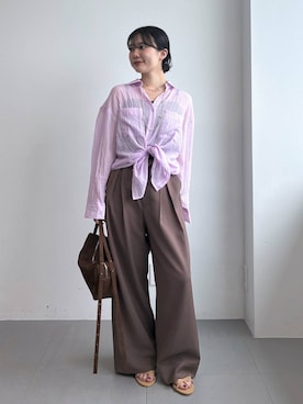 りりなさん(レディース・153cm)の夏コーディネート