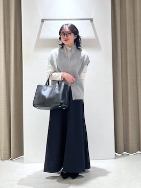 「Beau're（ヴュレ）のアイテム」を使った、りりなさん（レディース・153cm）の冬コーディネート