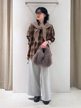 りりなさん（レディース・153cm）の冬コーディネート