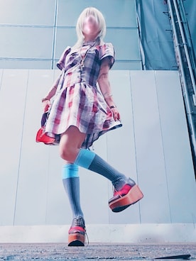 「Vivienne Westwood(ヴィヴィアンウエストウッド)のアイテム」を使った、泥井戸紫闇𓆩‘𖹭'𓆪ドロイドシアンさん(レディース・156cm)の秋コーディネート
