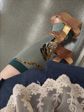 泥井戸 紫闇⠳⠁⠴シアンドロイドさんのコーディネート