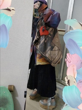 泥井戸 紫闇⠳⠁⠴シアンドロイドさんのコーディネート