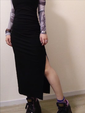 泥井戸 紫闇⠳⠁⠴シアンドロイドさんのコーディネート